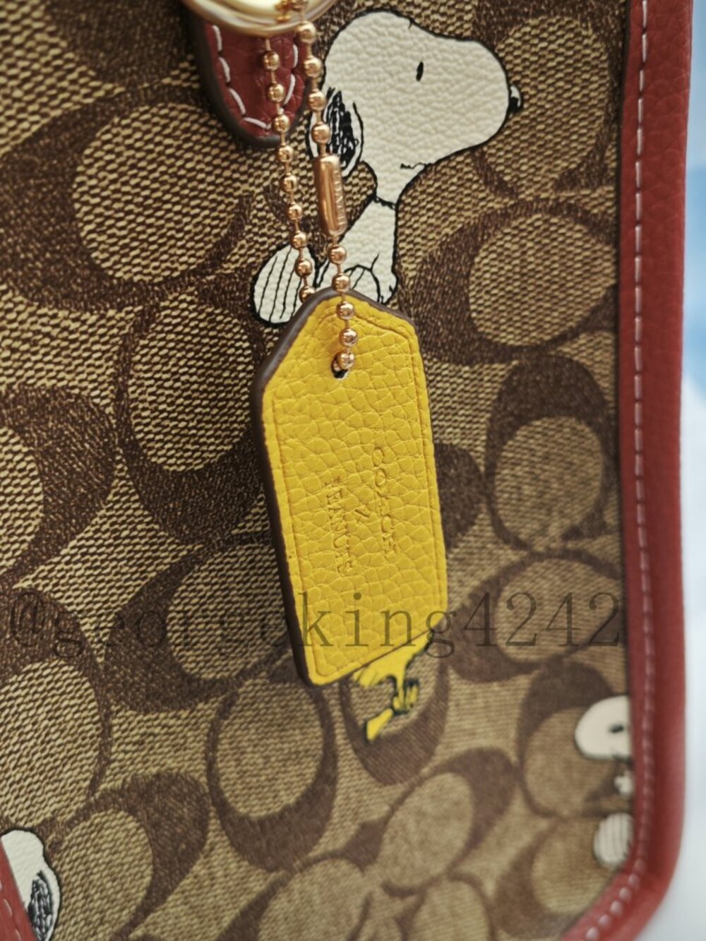 Coach Snoopy Tote Bag - Picture 9 of 16